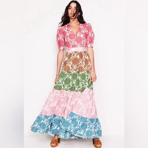 Boden • Bella Puff Sleeve Maxi Dress
